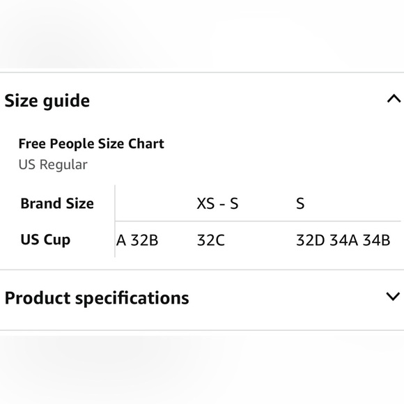 Free People Intimately Alia Black Lace Bralette Sz S - Picture 3 of 7